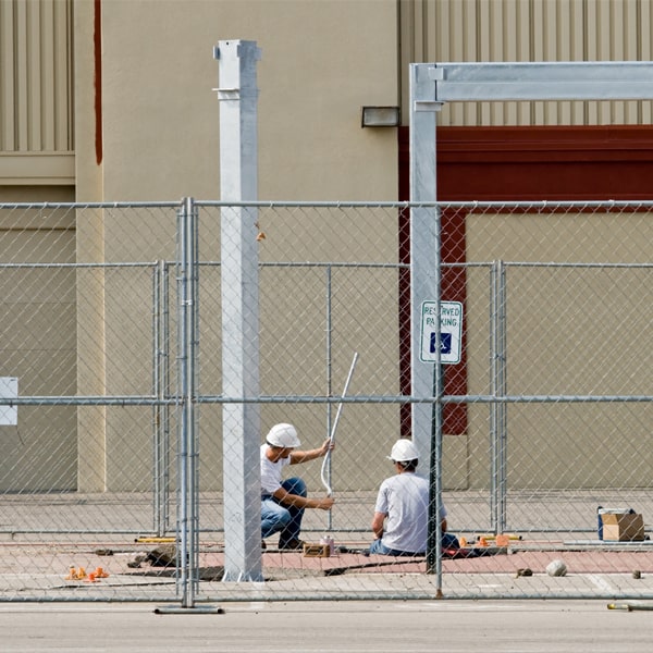 how much time can i lease the temporary fence for my construction site or event in Exeter California